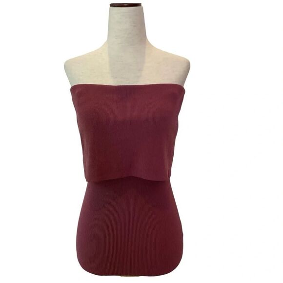 Wilfred Off Shoulder Vertou Knit Top Sweater Size Small - Picture 3 of 13